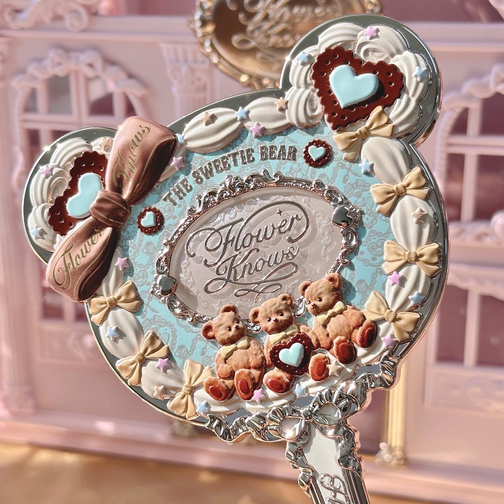 Amazon.com: Flower Knows The Sweetie Bear Hand Mirror,Vintage